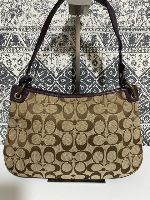 【良品】COACH コーチ レガシー シグネチャー 2WAY ショルダーバッグ < ブランド  【良品】COACH コーチ レガシー シグネチャー 2WAY ショルダーバッグ < ブランドの