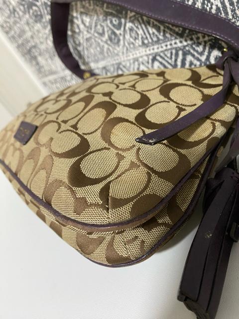 【良品】COACH コーチ レガシー シグネチャー 2WAY ショルダーバッグ < ブランド  【良品】COACH コーチ レガシー シグネチャー 2WAY ショルダーバッグ < ブランドの
