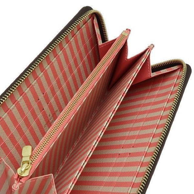 ◆ 本物 新品同様 ◆ LV ルイヴィトン 希少 ダミエ トランク ジッピーウォレット 長財布 内ストライプ 袋 箱 N63026 < ブランド  ◆ 本物 新品同様 ◆ LV ルイヴィトン 希少 ダミエ トランク ジッピーウォレット 長財布 内ストライプ 袋 箱 N63026 < ブランドの