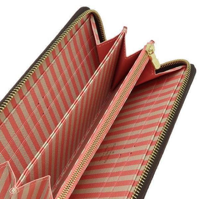 ◆ 本物 新品同様 ◆ LV ルイヴィトン 希少 ダミエ トランク ジッピーウォレット 長財布 内ストライプ 袋 箱 N63026 < ブランド  ◆ 本物 新品同様 ◆ LV ルイヴィトン 希少 ダミエ トランク ジッピーウォレット 長財布 内ストライプ 袋 箱 N63026 < ブランドの