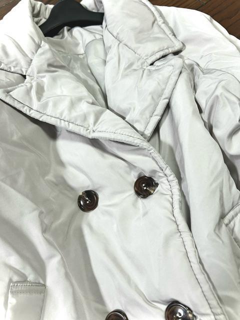 【サイズフリース】GRL◆ホワイト系◆パフタッチ◆柔らか軽いテーラード中綿ジャケットコート < ブランド 【サイズフリース】GRL◆ホワイト系◆パフタッチ◆柔らか軽いテーラード中綿ジャケットコート < ブランドの