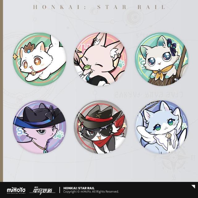 崩壊スターレイル 特典品 ちびネコシリーズ 缶バッジセット < ホビー 崩壊スターレイル 特典品 ちびネコシリーズ 缶バッジセット < ホビーの