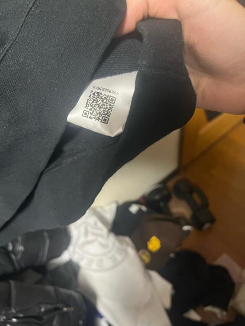 MONCLER �����N���[�� �X�E�F�b�g �g���[�i�[ �u���b�N ���S �� �u�����h�� 