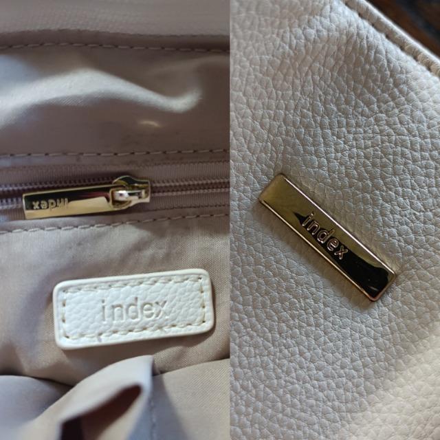 INDEX 柔らかフェイクレザー2wayバッグ新品未使用★アイボリー★三つ口便利★送料半額★ < 女性ファッション INDEX 柔らかフェイクレザー2wayバッグ新品未使用★アイボリー★三つ口便利★送料半額★ < 女性ファッションの