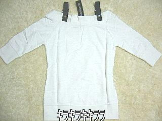 《New》Diva系★肩open*バックルベルト付・TOPS<ホワイトM> < 女性ファッション 《New》Diva系★肩open*バックルベルト付・TOPS<ホワイトM> < 女性ファッションの