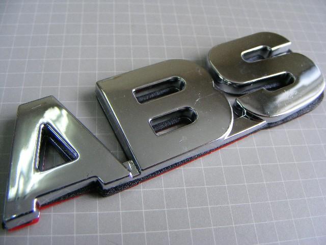● 新サイズ! ABS クロームメッキ仕様 ABS製エンブレム ● 新品 < 自動車/バイク ● 新サイズ! ABS クロームメッキ仕様 ABS製エンブレム ● 新品 < 自動車/バイク