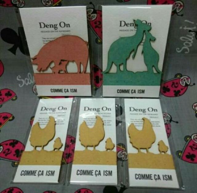 ☆コムサ☆アニマルメッセ-ジカ-ド5点セット新品未使用☆ < PC本体/周辺機器 ☆コムサ☆アニマルメッセ-ジカ-ド5点セット新品未使用☆ < PC本体/周辺機器の