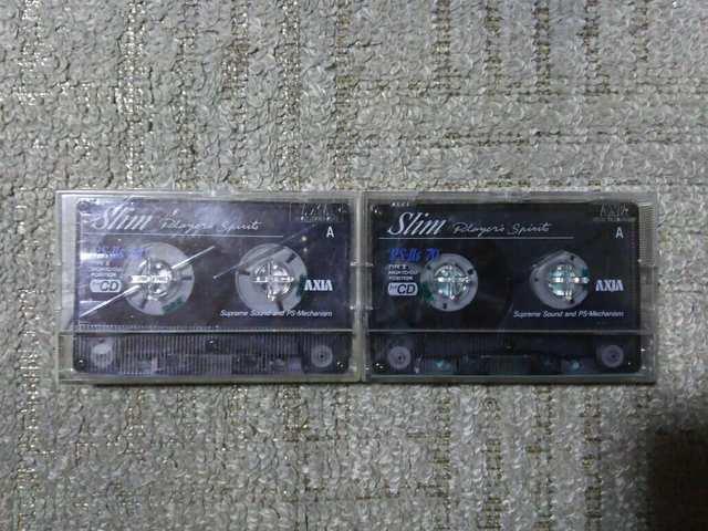 録音使用済カセットテープ AXIA アクシア slim PS-Us 54 70 ハイポジション < CD/DVD/ビデオ 録音使用済カセットテープ AXIA アクシア slim PS-Us 54 70 ハイポジション < CD/DVD/ビデオの