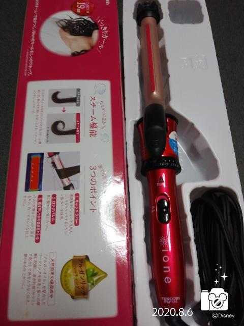 マイナスイオン スチームヘアアイロン(*´∀`)美品 < 家電/AV  マイナスイオン スチームヘアアイロン(*´∀`)美品 < 家電/AVの