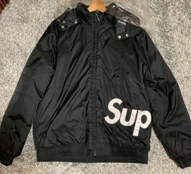 Supreme Sideline Logo Parka MTCY   uh 