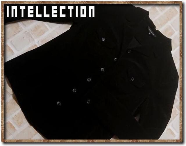 インテレクション コーデュロイジャケット 黒 < 女性ファッション  インテレクション コーデュロイジャケット 黒  < 女性ファッションの