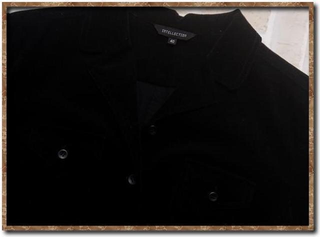 インテレクション コーデュロイジャケット 黒 < 女性ファッション  インテレクション コーデュロイジャケット 黒 < 女性ファッションの