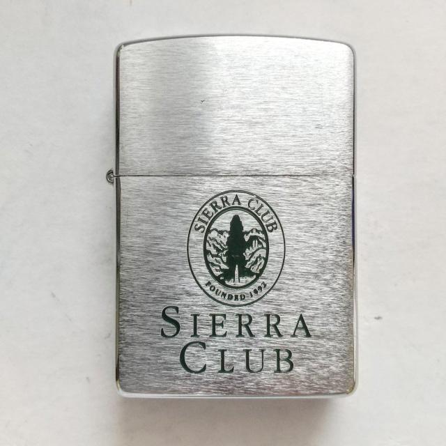 ZIPPO@SIERRA CLUB@Wb|C^[@VG Nu@یc  jt@bV 
