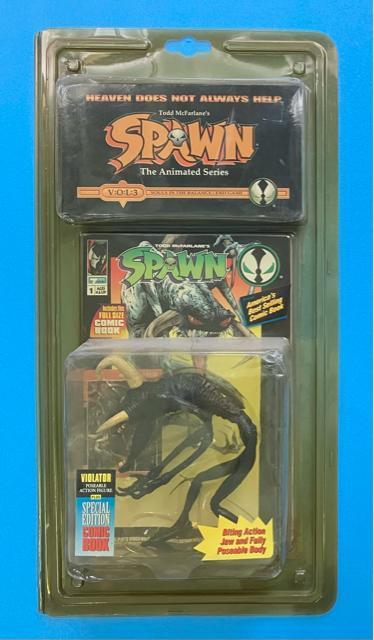 ブラック バイオレーター アクション フィギュア & スポーン アニメ ビデオ & コミック アメコミ SPAWN < ホビー ブラック バイオレーター アクション フィギュア & スポーン アニメ ビデオ & コミック アメコミ SPAWN < ホビーの