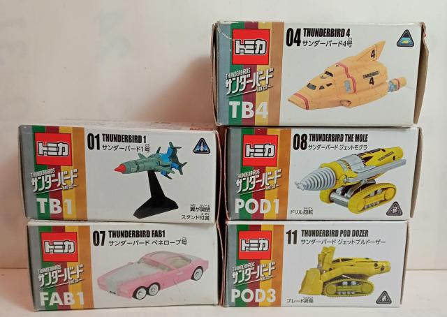 トミカサンダーバード5台新品 < ホビー トミカサンダーバード5台新品 < ホビーの