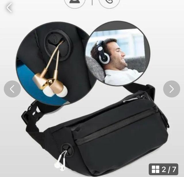 新品 未使用 ボディバッグ ウエストポーチ 黒 ブラック シンプル メンズ < 男性ファッション  新品 未使用 ボディバッグ ウエストポーチ 黒 ブラック シンプル メンズ < 男性ファッションの