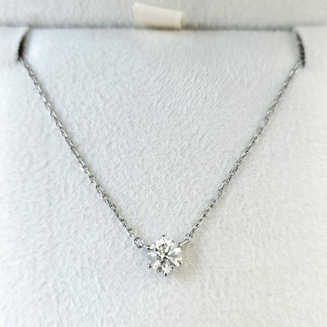 4℃ ダイヤモンド ネックレス Pt850 0.354ct 2.2g < ブランド  4℃ ダイヤモンド ネックレス Pt850 0.354ct 2.2g  < ブランドの