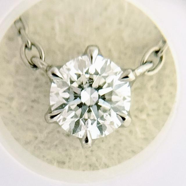 4℃ ダイヤモンド ネックレス Pt850 0.354ct 2.2g < ブランド  4℃ ダイヤモンド ネックレス Pt850 0.354ct 2.2g < ブランドの