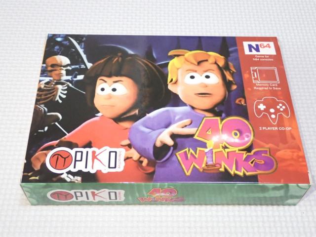 N64★40 WINKS 海外版★新品未開封 < ゲーム本体/ソフト N64★40 WINKS 海外版★新品未開封 < ゲーム本体/ソフトの