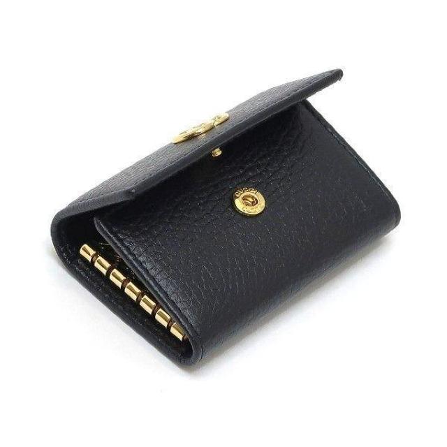 ◆ 本物 新品同様 ◆ GUCCI グッチ 6連キーケース ブラック 黒 GG レザー キーケース 保存袋 箱 人気 456118 < ブランド  ◆ 本物 新品同様 ◆ GUCCI グッチ 6連キーケース ブラック 黒 GG レザー キーケース 保存袋 箱 人気 456118 < ブランドの