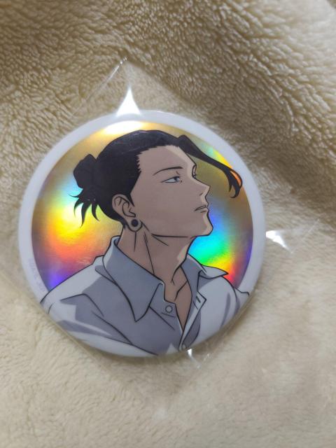 夏油傑 セガラッキーくじ 呪術廻戦 E賞 缶バッジ 4種+特典ステッカー < アニメ/コミック/キャラクター 夏油傑 セガラッキーくじ 呪術廻戦 E賞 缶バッジ 4種+特典ステッカー < アニメ/コミック/キャラクターの