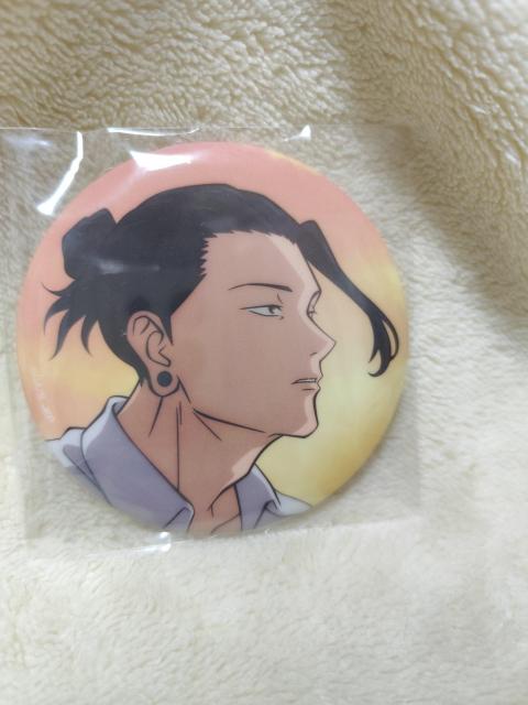 夏油傑 セガラッキーくじ 呪術廻戦 E賞 缶バッジ 4種+特典ステッカー < アニメ/コミック/キャラクター 夏油傑 セガラッキーくじ 呪術廻戦 E賞 缶バッジ 4種+特典ステッカー < アニメ/コミック/キャラクターの