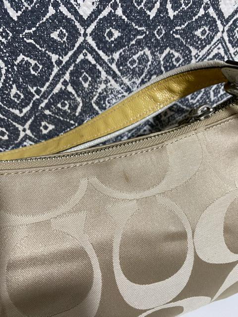 【中古】COACH コーチ ポピー シグネチャー ハンドバッグ ショルダー < ブランド  【中古】COACH コーチ ポピー シグネチャー ハンドバッグ ショルダー < ブランドの