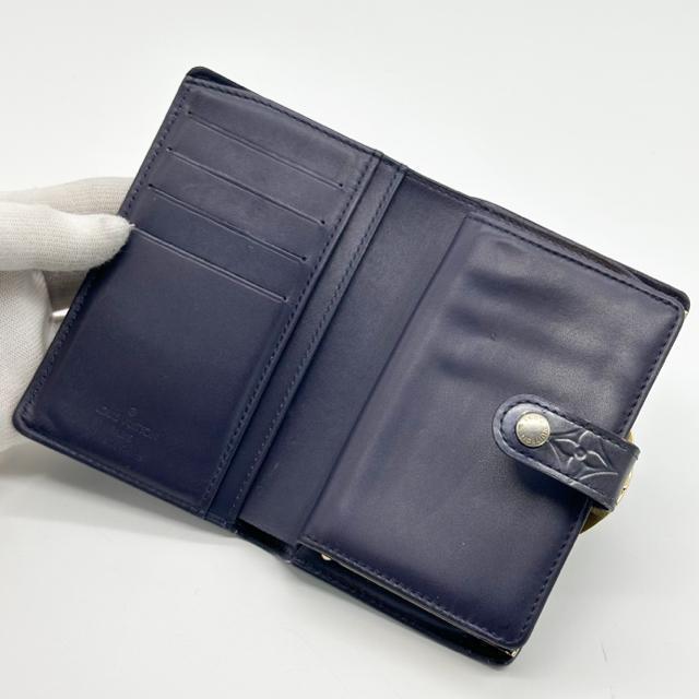 ルイヴィトン ポルトフォイユ ヴィエノワ モノグラム 二つ折り財布 コンパクト スモール ミニ がま口 ヴェルニ マット < ブランド ルイヴィトン ポルトフォイユ ヴィエノワ モノグラム 二つ折り財布 コンパクト スモール ミニ がま口 ヴェルニ マット < ブランドの