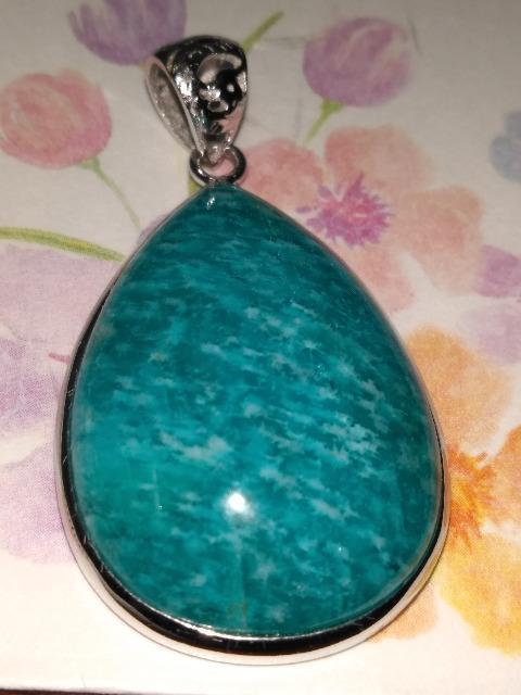 ロシアンアマゾナイト ペンダントトップ★925 < 女性アクセサリー/時計 ロシアンアマゾナイト ペンダントトップ★925 < 女性アクセサリー/時計の