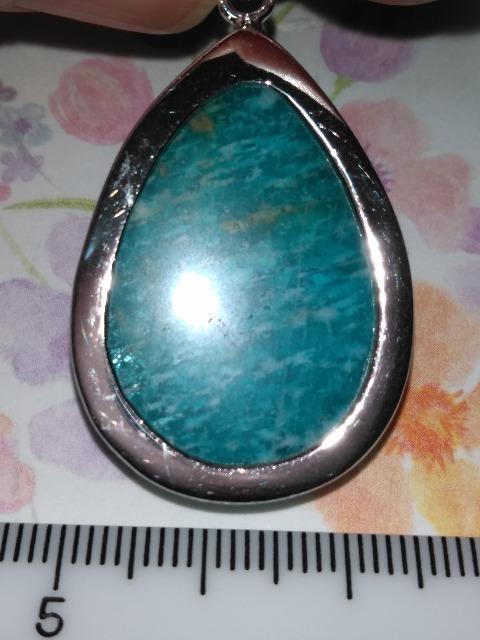 ロシアンアマゾナイト ペンダントトップ★925 < 女性アクセサリー/時計 ロシアンアマゾナイト ペンダントトップ★925 < 女性アクセサリー/時計の