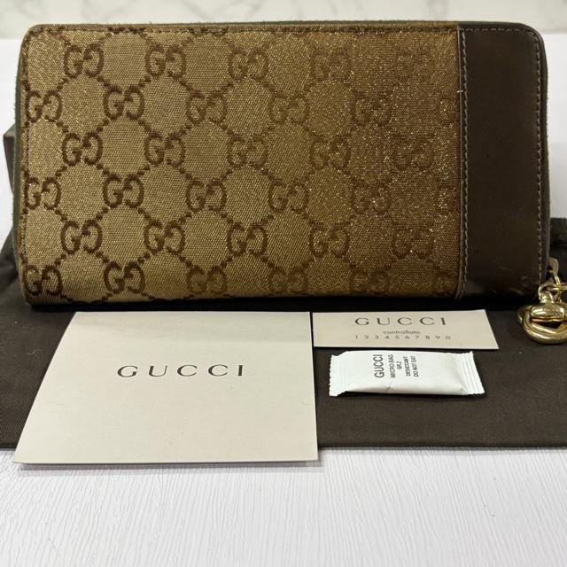 グッチ GUCCI 財布 長財布 GGキャンバス ハートチャーム ラウンドファスナー レディース < ブランド グッチ GUCCI 財布 長財布 GGキャンバス ハートチャーム ラウンドファスナー レディース < ブランドの