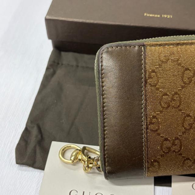 グッチ GUCCI 財布 長財布 GGキャンバス ハートチャーム ラウンドファスナー レディース < ブランド グッチ GUCCI 財布 長財布 GGキャンバス ハートチャーム ラウンドファスナー レディース < ブランドの
