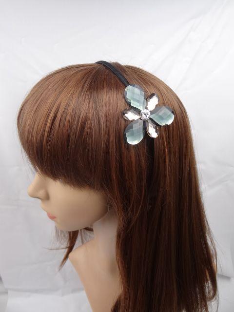 ワンポイントカチューシャ カットストーンフラワー 15-3 < 女性アクセサリー/時計  ワンポイントカチューシャ カットストーンフラワー 15-3 < 女性アクセサリー/時計の