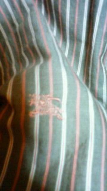 BURBERRY BLUE LABEL★ストライプ&フリルブラウス < ブランド  BURBERRY BLUE LABEL★ストライプ&フリルブラウス < ブランドの