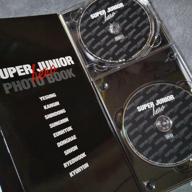 SUPER JUNIORypՁzHero [2CD+DVD]<񐶎Y>  ^gObY 
