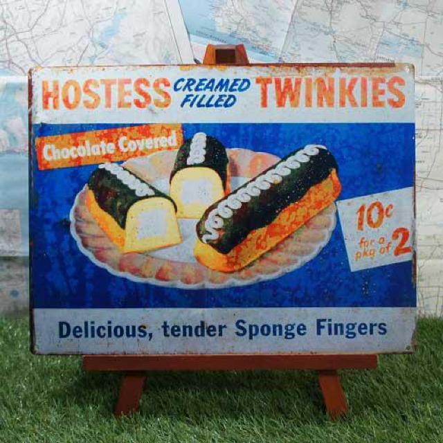 新品【ブリキ看板】Twinkie/トゥインキー Hostess Twinkies -Nostalgic- < ホビー  新品【ブリキ看板】Twinkie/トゥインキー Hostess Twinkies -Nostalgic-  < ホビーの
