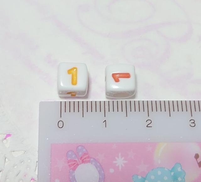 ★ハンドメイド素材★数字キューブビーズ【1】9個 < ペット/手芸/園芸  ★ハンドメイド素材★数字キューブビーズ【1】9個 < ペット/手芸/園芸の