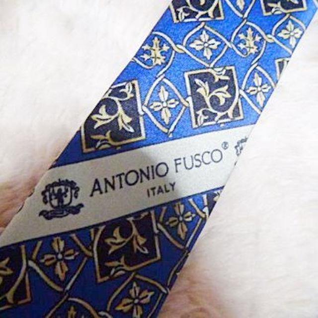 ANTONIO FUSCOのSILKのネクタイ イタリア製 !。 < 男性ファッション  ANTONIO FUSCOのSILKのネクタイ イタリア製 !。 < 男性ファッションの