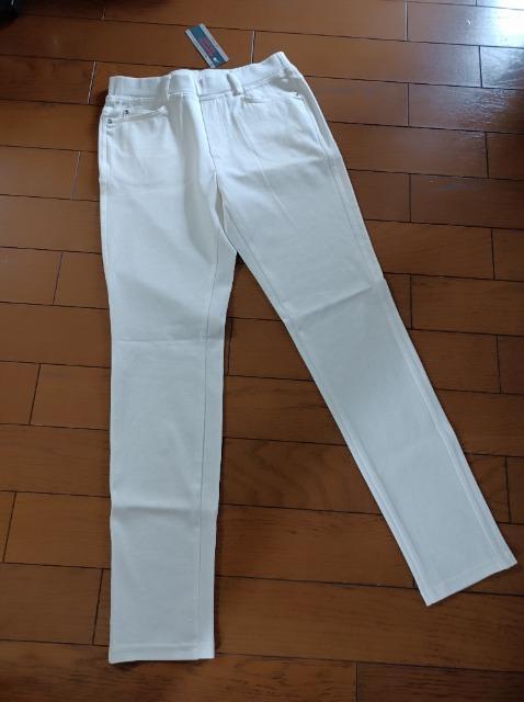 @BEAUTIFUL BALANCE★BB JEANS★新品タグ付き定価3500円★全方向激伸び履き心地抜群パンツ★清潔感素敵白★ < 女性ファッション  @BEAUTIFUL BALANCE★BB JEANS★新品タグ付き定価3500円★全方向激伸び履き心地抜群パンツ★清潔感素敵白★ < 女性ファッションの