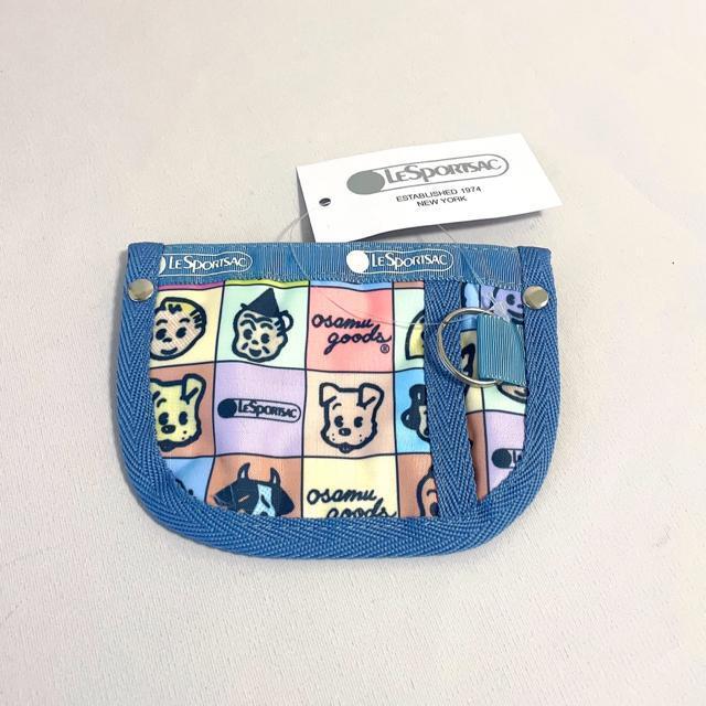 ★新品★レスポートサック オサムグッズ オサムチェッカードフラッグ 小銭入れ コインケース キーリング付き ポーチ 送料無料 < 女性ファッション  ★新品★レスポートサック オサムグッズ オサムチェッカードフラッグ 小銭入れ コインケース キーリング付き ポーチ 送料無料 < 女性ファッションの
