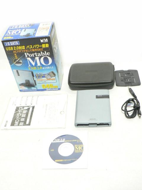 I-O DATA・640MBポータブルドライブ・MOMOP2-U640P・美品・即決! < PC本体/周辺機器  I-O DATA・640MBポータブルドライブ・MOMOP2-U640P・美品・即決!  < PC本体/周辺機器の