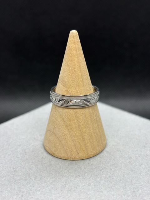 ���� K18WG Pt900 �z���C�g�S�[���h �v���`�i �����O �w��