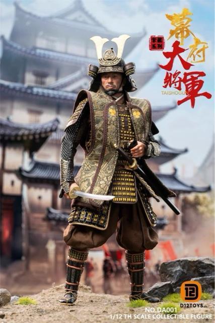 D12toys DA001-BwSHOGUN RxƍN 1/12tBMADXTokugawa Ieyasu (^cLV)  zr[ 