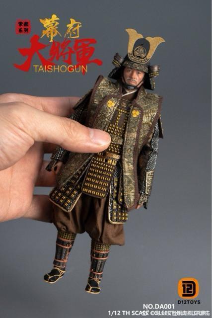 D12toys DA001-BwSHOGUN RxƍN 1/12tBMADXTokugawa Ieyasu (^cLV)  zr[ 