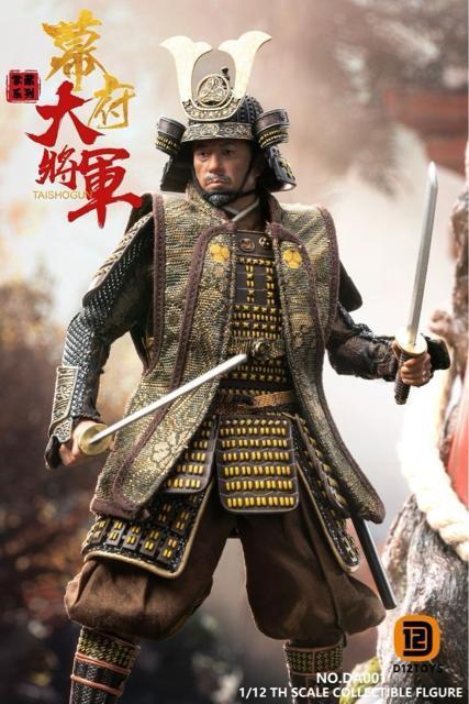 D12toys DA001-BwSHOGUN RxƍN 1/12tBMADXTokugawa Ieyasu (^cLV)  zr[ 