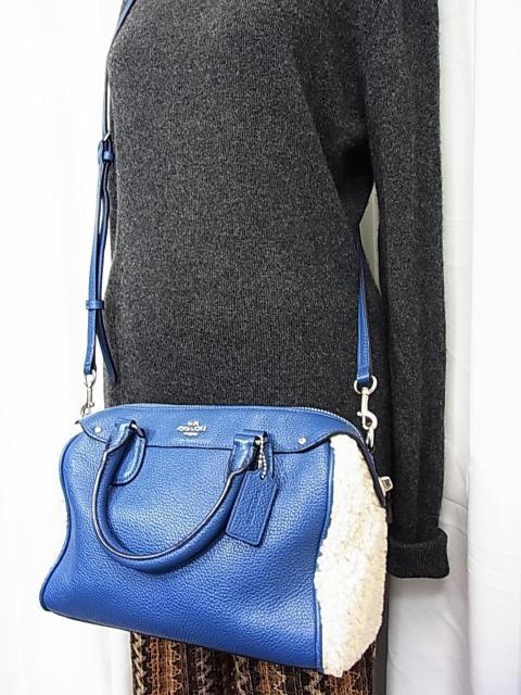 【正規品・極美品】COACH コーチ F36689シアリング ベネット ミニサッチェル 2WAYバッグレザー&ボア < ブランド  【正規品・極美品】COACH コーチ F36689シアリング ベネット ミニサッチェル 2WAYバッグレザー&ボア < ブランドの