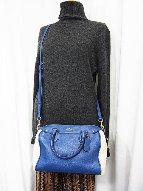 【正規品・極美品】COACH コーチ F36689シアリング ベネット ミニサッチェル 2WAYバッグレザー&ボア < ブランド  【正規品・極美品】COACH コーチ F36689シアリング ベネット ミニサッチェル 2WAYバッグレザー&ボア < ブランドの