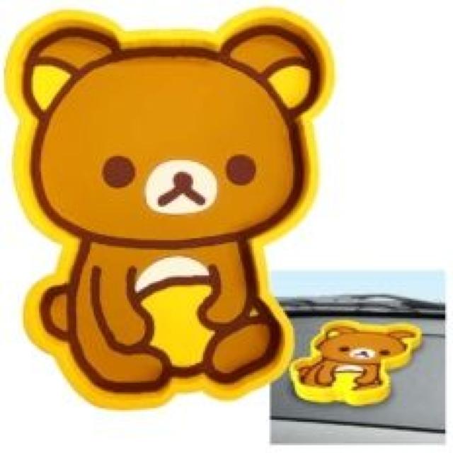 《New》リラックマ★滑らず傷つかない・ラバー*ポップトレイ(両面シール付) < 自動車/バイク 《New》リラックマ★滑らず傷つかない・ラバー*ポップトレイ(両面シール付) < 自動車/バイク