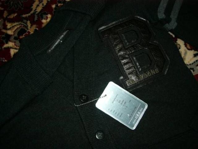 新品BACKBONEバックボーンニットカーディガン黒Sカレッジロゴ < ブランド 新品BACKBONEバックボーンニットカーディガン黒Sカレッジロゴ < ブランドの