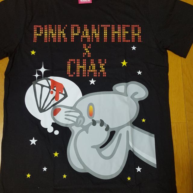 新品〓ピンクパンサー×チャックス★Tシャツ♪フリーサイズ < おもちゃ  新品〓ピンクパンサー×チャックス★Tシャツ♪フリーサイズ < おもちゃの
